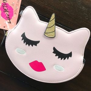 Unicorn coin purse/wristlet